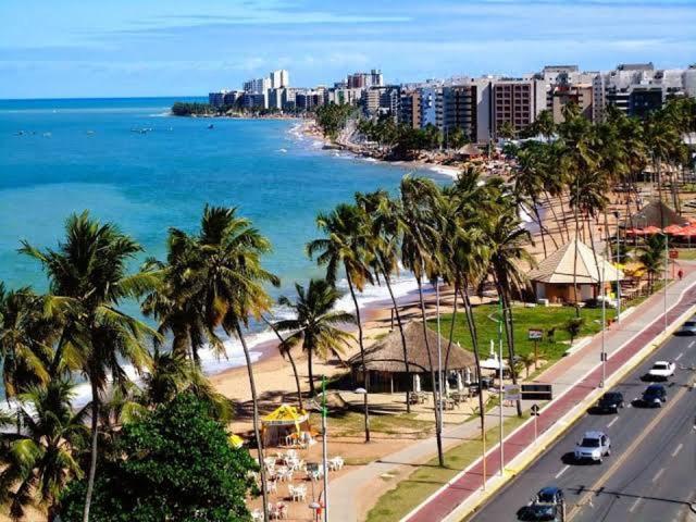 Temporada Com Luxo Em Maceio , Cm Vista Da Praia Eksteriør bilde